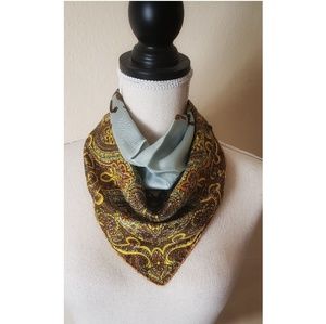 Vera Neumann Silk Scarf Paisley Patten